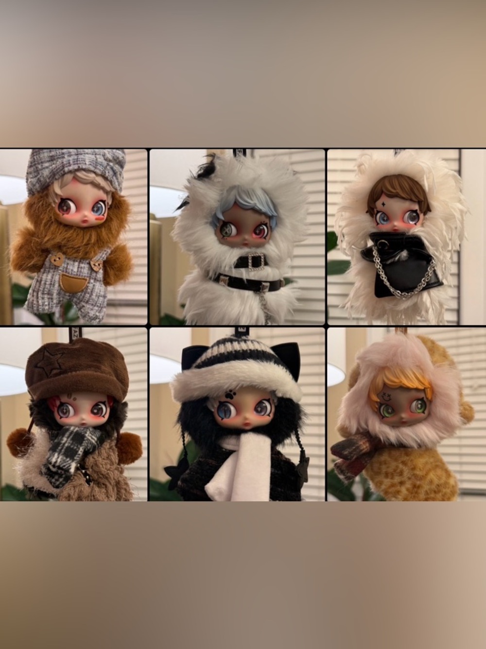 NIB Owen street youngster Full case.
Skullpanda like doll, dual (moving) eyes